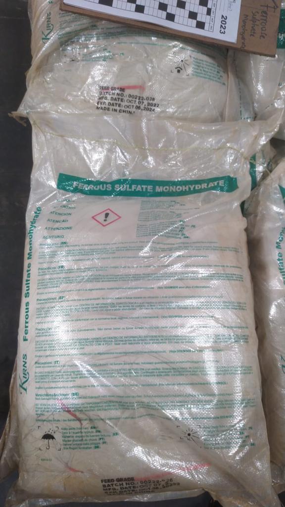 ferrous sulfate monohydrate