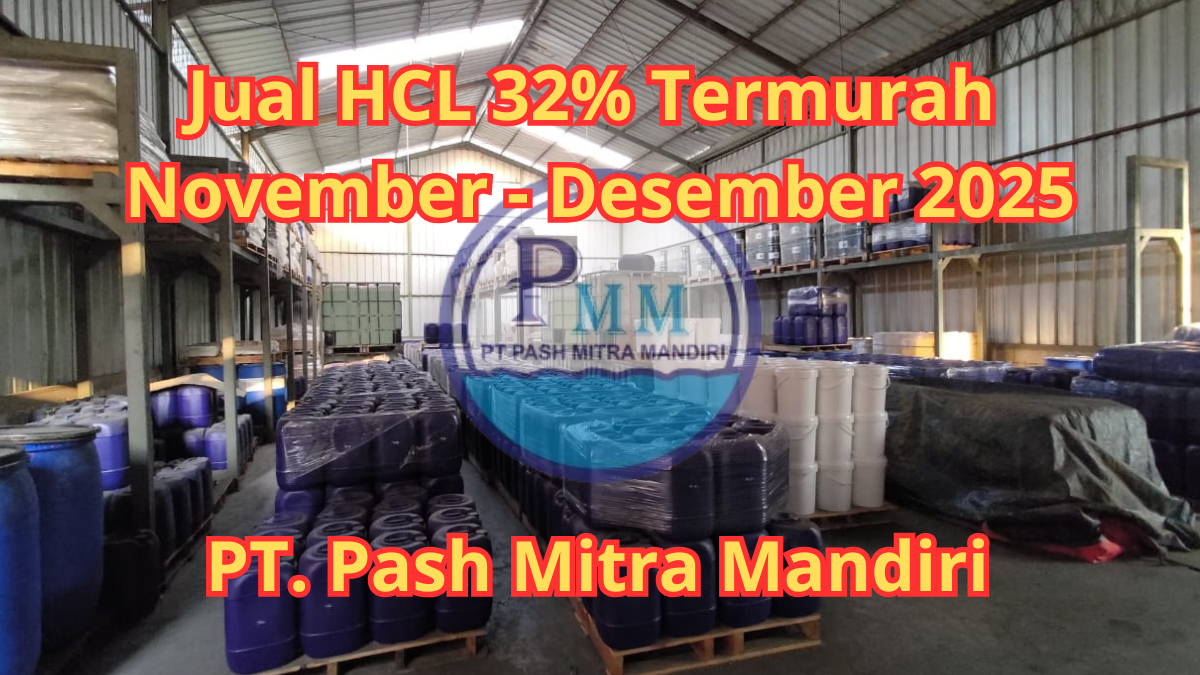 Jual HCL 32% Termurah November - Desember 2025
