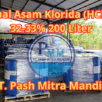 Jual Asam Klorida (HCL) 32-33% 200 Liter