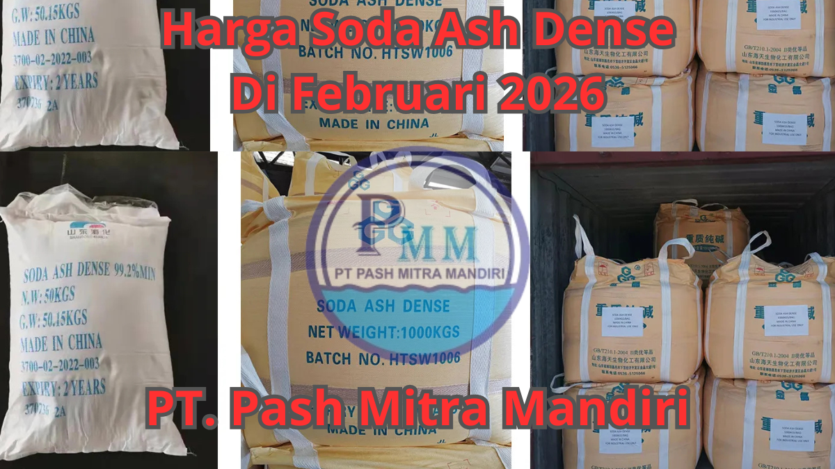 Harga Soda Ash Dense Di Februari 2026