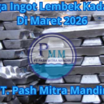 Harga Ingot Lembek Kadar 97 Di Maret 2026