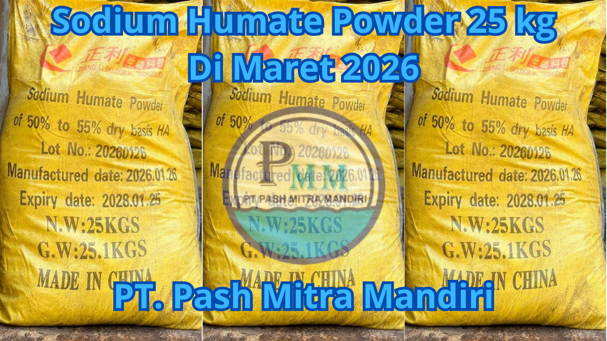 Sodium Humate Powder 25 kg Di Maret 2026